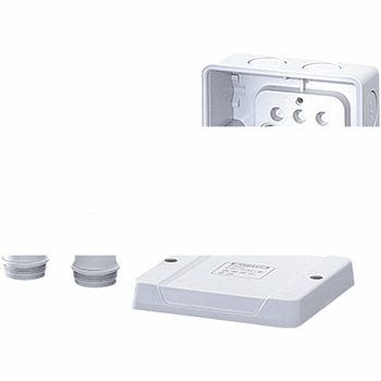 Коробка распределительная пустая 98х98х61 IP55/IP65 серая (D 9040)