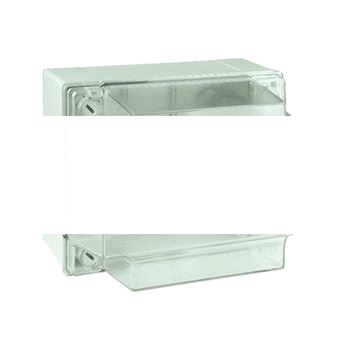 Коробка распределительная с гладкими стенками прозрачная IP56 240х190х160мм