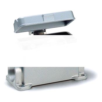 Корпус промышленного соединителя H-B 16 SDR-BO M25