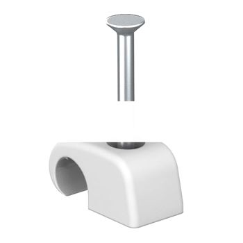 Крепежная скоба с гвоздем 14-17mm, L40
