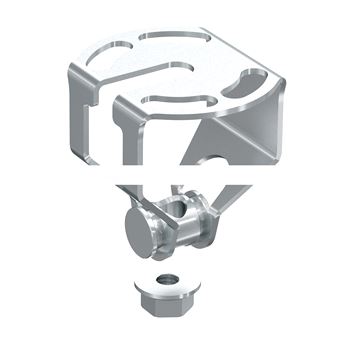 КРЕПЛЕНИЕ К ПОТОЛКУ ШАРНИР.B47/M8 SS316L