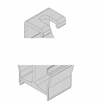 Крепление подвесное ALUMEK RK