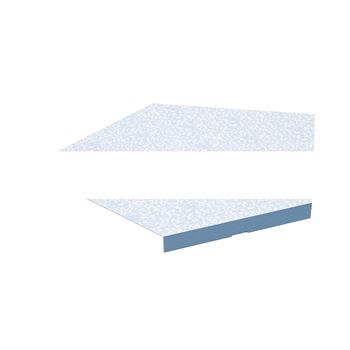 Крышка горизонтального угла KGL45*300 45*300 (LO0744)