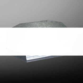 Крышка лотка КЛКзц600 S=1.2мм крестообразного с круглым замком оцинкованный