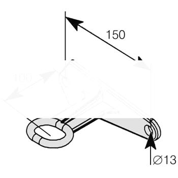 Кронштейн CS 10W2