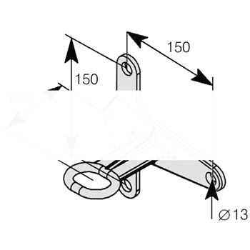 Кронштейн CS 10W3