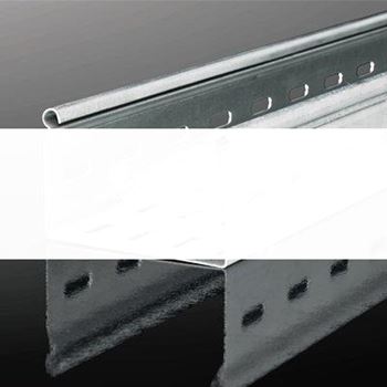 ЛЛПзоц150х150 L=2м S=0,7мм лоток листовой с кругл. замком облегчен. перф. оцинк.