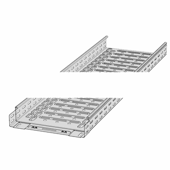Лоток кабельный перфорированный 3 м CT-E-60-400 PG