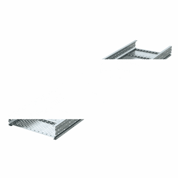 Лоток листовой 200x800 лонжерон 2мм L=3м цинк-ламельный