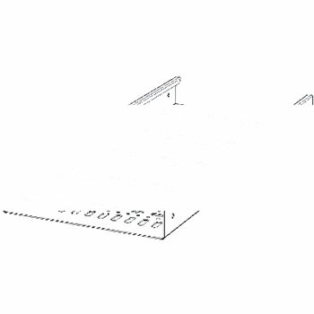 Лоток листовой белый S=1.0
