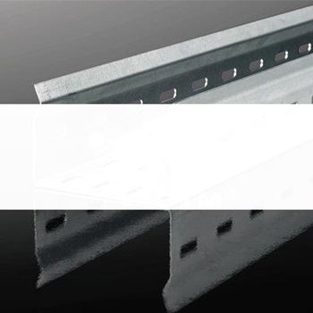 Лоток листовой перфорированный облегченный 200х65 L=2.5м S=0.7мм оцинкованный
