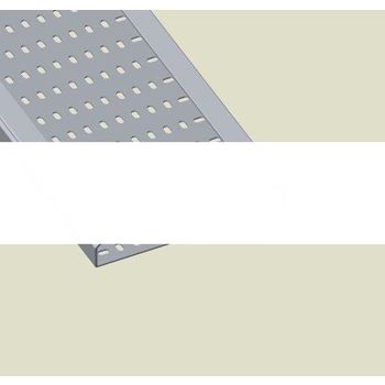 Лоток перфорированный 60x200 ПВХ-М1 серый RAL7030