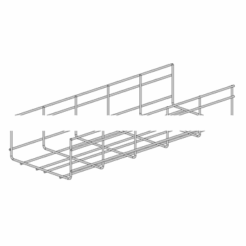 Лоток проволочный WMT-100-200 3м HDG