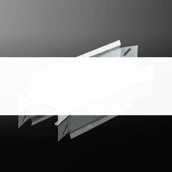 ЛУГГ500х100-135 S=1,2мм лоток угловой гориз. глухой полимер.