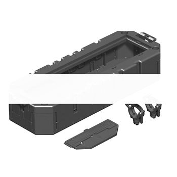 Модульная рамка Modul45 (с кожухом) MT4 45/3-1 208x76x40 мм (полиамид,черный)