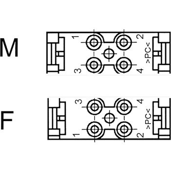 МС-модуль MCS 4 F STECKERMODUL