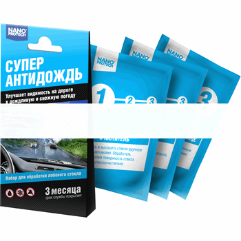 Набор салфеток супер Антидождь