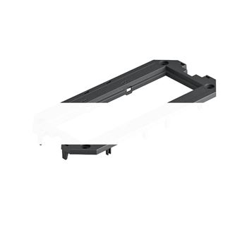 Накладка монтажной коробки UT3 для 3xModul45 165x76 мм (полиамид,черный)