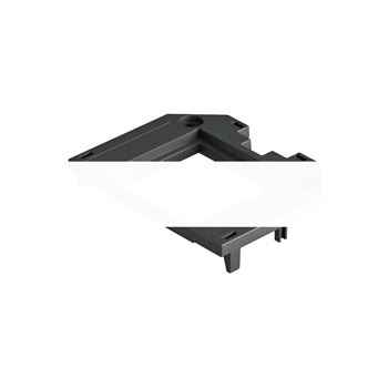 Накладка монтажной коробки UT3/4 для 1xModul45 82.5x76 мм (полиамид,черный)