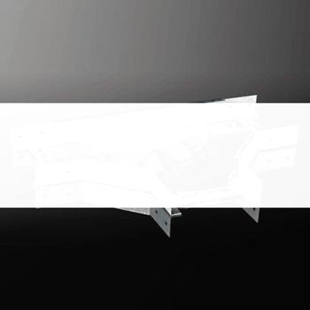 НЛ-Т10 S=1,5мм лоток навесной тройниковый полимер.
