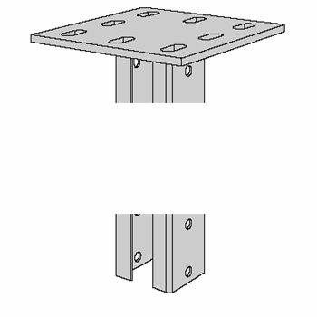 Опора потолочная ASR-P-TF