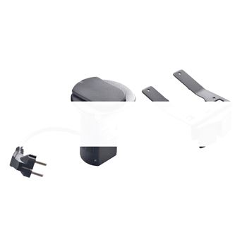 Органайзер настольный 2К+З+USBcharge черная