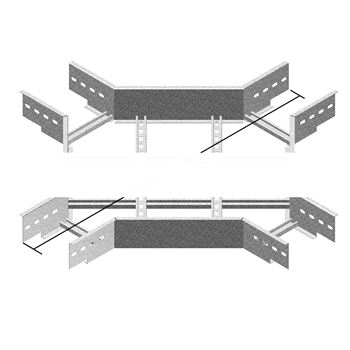 Ответвитель крестообразный для KLIG (PEKLIGX 150*300)