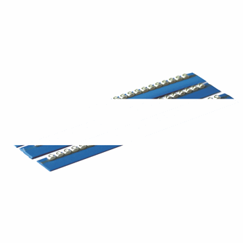 Планка маркировочная 2.3мм буквы (E) черный/белый QUADRO (5шт)