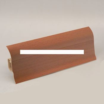 Плинтус пвх с мягким краем 58мм 037 1х2.5м (40шт)