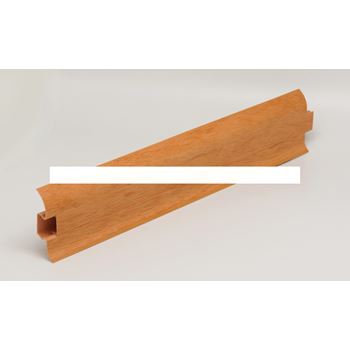 Плинтус пвх с мягким краем 58мм 055 1х2.5м (40шт)