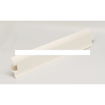 Плинтус пвх с мягким краем 58мм 060 1х2.5м (40шт)