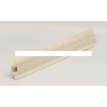 Плинтус пвх с мягким краем 58мм 077 1х2.5м (40шт)