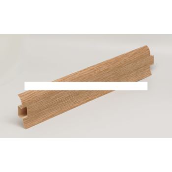 Плинтус пвх с мягким краем 58мм 106 1х2.5м (40шт)
