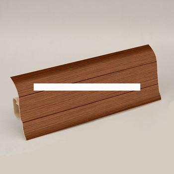 Плинтус пвх с мягким краем 58мм 40шт. 029 (1*2,5м)