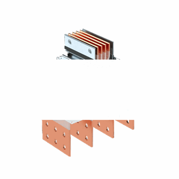 Секция подключения к трансформатору/щиту тип 2 Cu 3P+N+Pe+Fe/2 2000А IP55