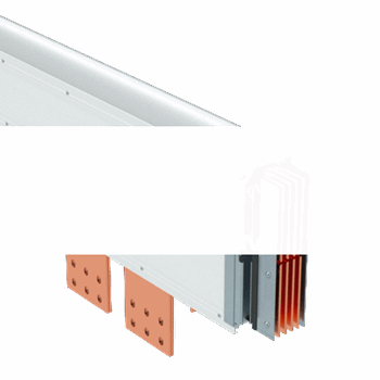 Секция подключения с параллельными фазами тип 1 Cu 3P+N+Pe+Fe/2 1000А IP55