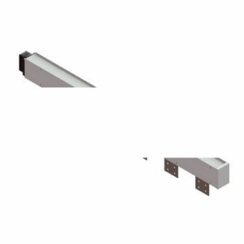 Секция подключения с параллельными фазами тип 3 Cu 3P+N+Pe+Fe/2 2500А IP55