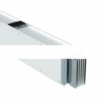 Секция прямая 4+4 точек отвода L=0-2999мм Al 3P+N+Pe+Fe 3200А IP55