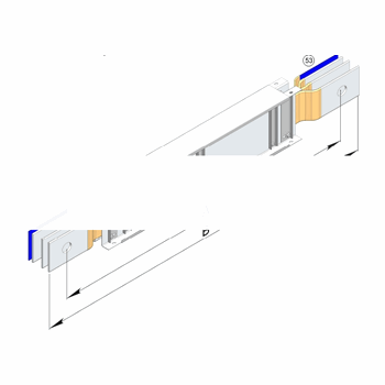 Секция прямая L=750мм (У3130 У3)Секция прямая L=750мм (У3130 У3)
