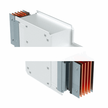 Секция вертикальная Z-образная тип 2 Cu 3P+N+Pe+Fe 1250А IP55