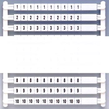 Система маркировки CNU/5/030 чистые маркировочные таблички (500шт)