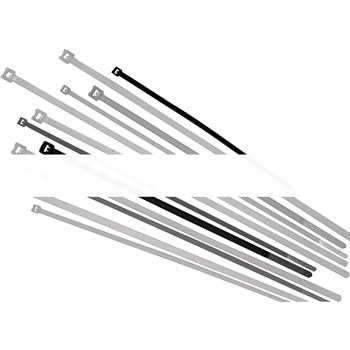 Стяжка кабельная универсальная Basic Tie 240x7.8 BK