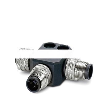 T-распределитель, экранированный для PROFIBUS AB-C2-M12T-2XM12FS PB