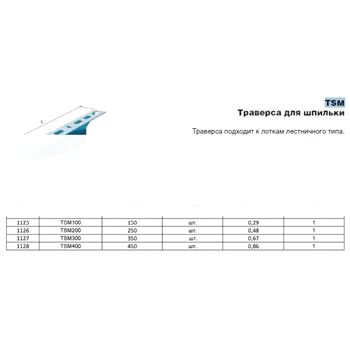 Траверса TSM100 для шпильки (LO1125)