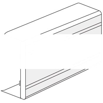 Угол плоский Т-образный 120x40 NTAN  IN-Liner