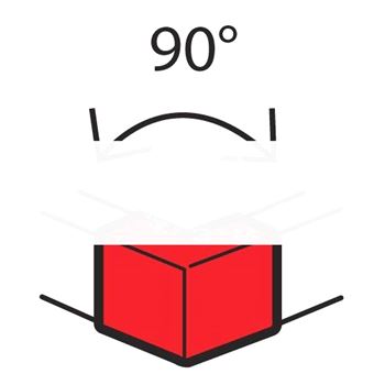 Угол внешний 90° 100х50мм