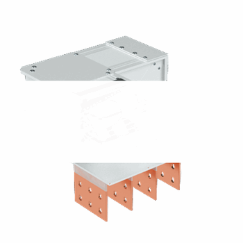 Верт. + гор. угол + вводная секция, тип 1, Cu, 3P+N+Pe+Fe/2, 1000А, IP55