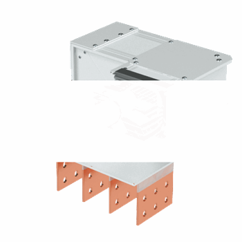 Вертикальный + горизонтальный угол + вводная секция тип 2 Cu 3P+N+Pe+Fe/2 1250А IP5