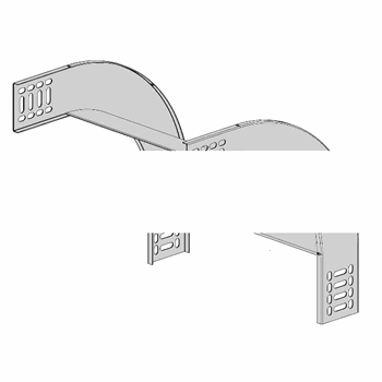 Вертикальный угол вниз CT-VD-85-200 HDG