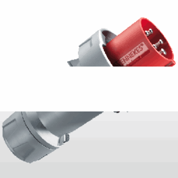 Вилка кабельная 125А 3Р+N+E IР67 переносная 400В 3381 AM-TOP